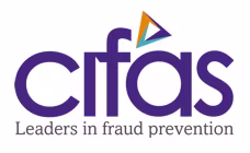Logo of Cifas, a service which lists known cases of fraud
