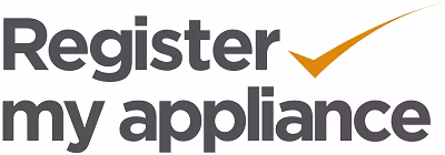 Register My Appliance logo.