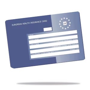 Example of a European Health Insurance Card.