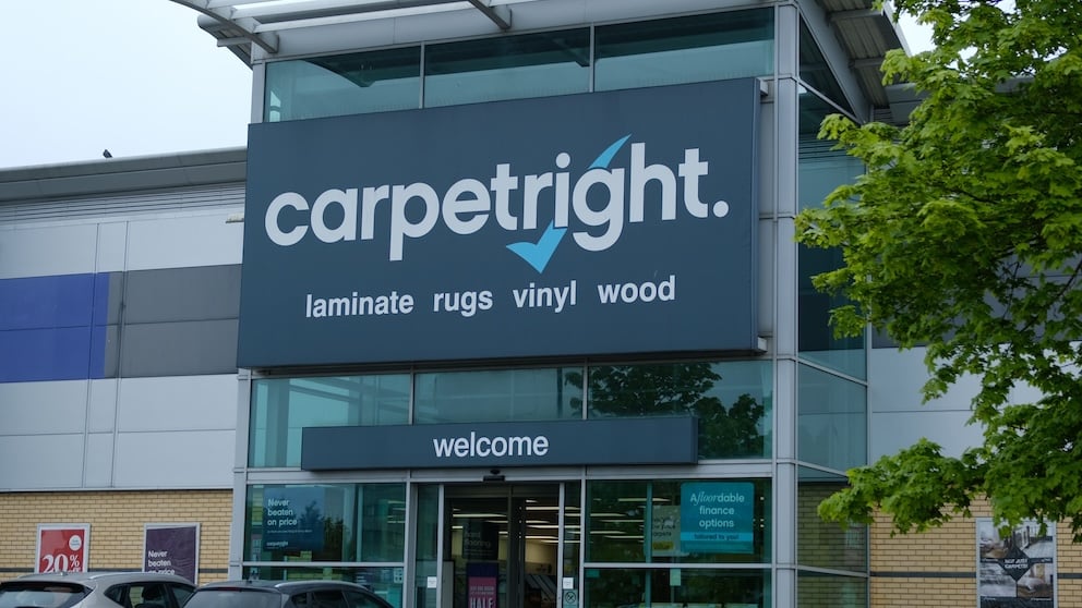 A Carpetright store