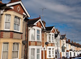 A row of terraced houses