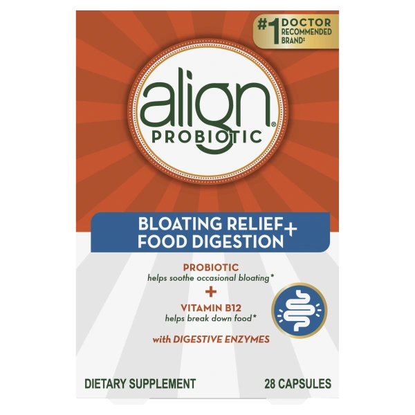 align-probiotic-bloating-relief-food-digestion-capsules front 