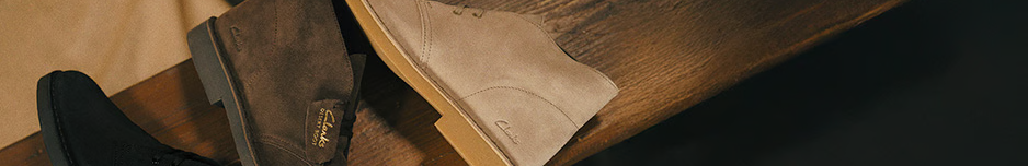 Chaussures Clarks pour hommes.