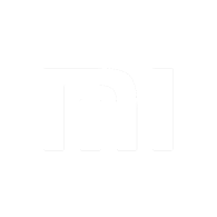 Logo Xiaomi en blanc.