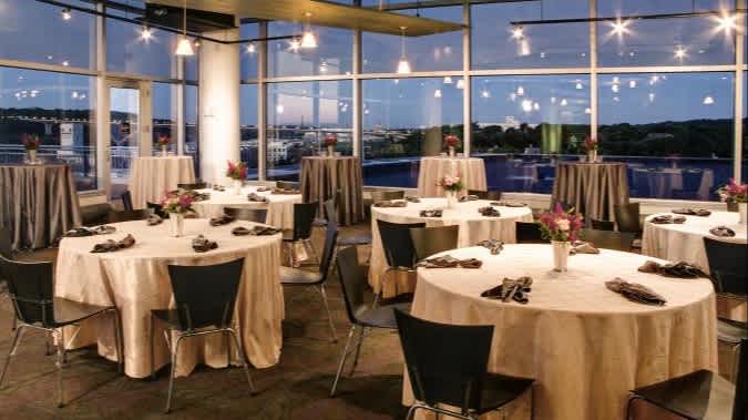Decorated Elements Cafe event space