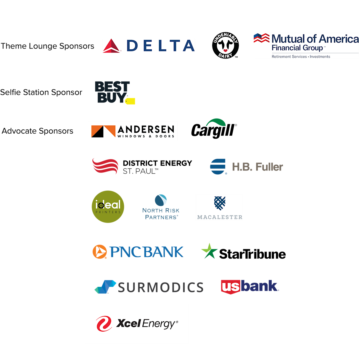 2022 Science Celebration Sponsors