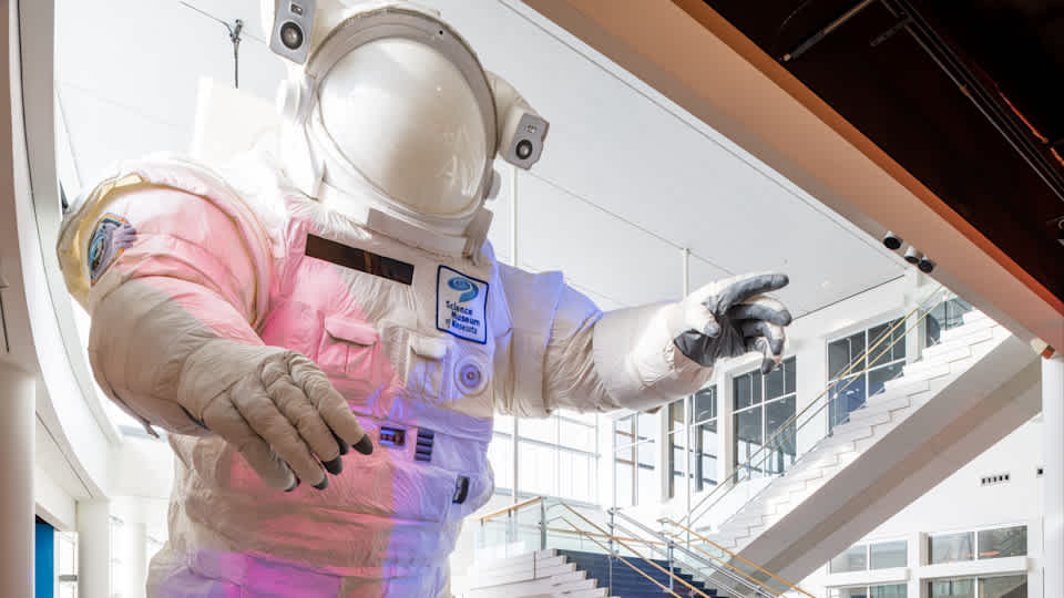 Lobby image of the Science Museum of Minnesota