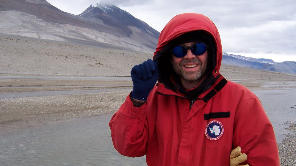 Patrick Hamilton in Greenland.