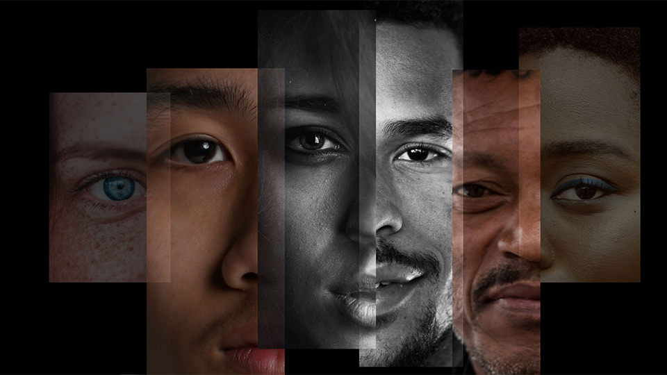 A collage of a diverse set of faces.