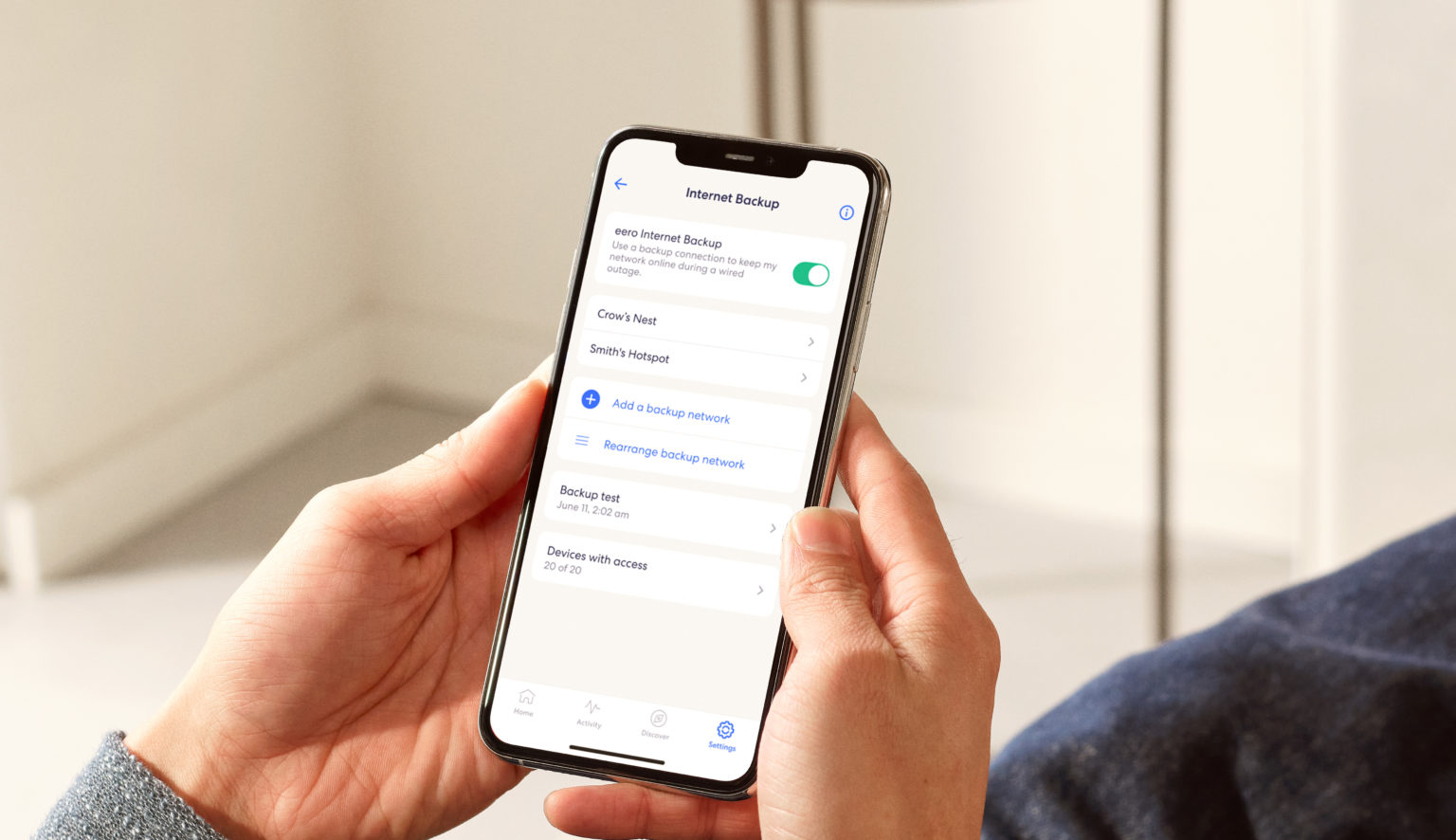 We've got your back(up) with eero Internet Backup