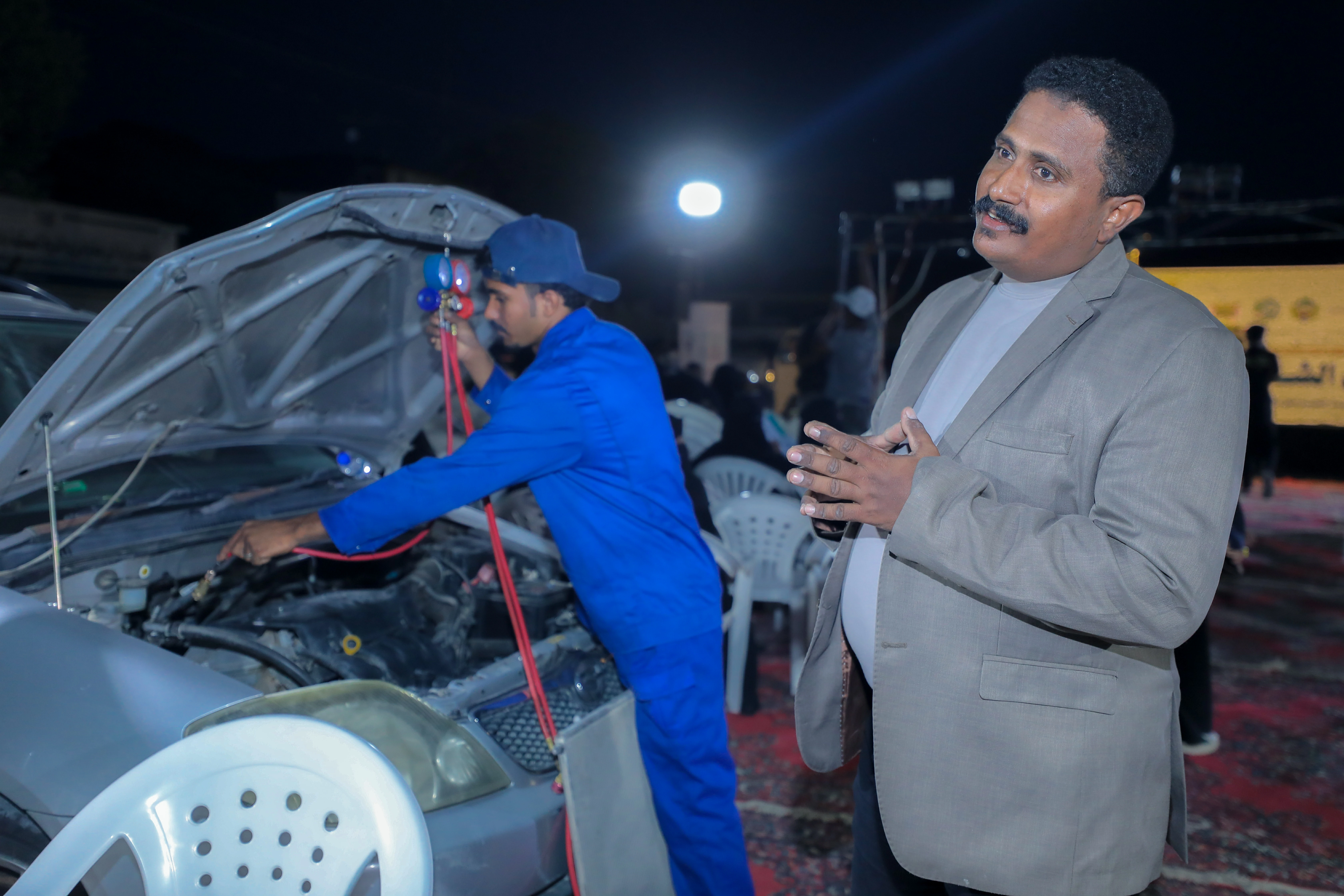 مشروع تعزيز الوعي المجتمعي بأهمية التعليم الفني والتدريب المهني - مهرجان الشارع - سيؤن 