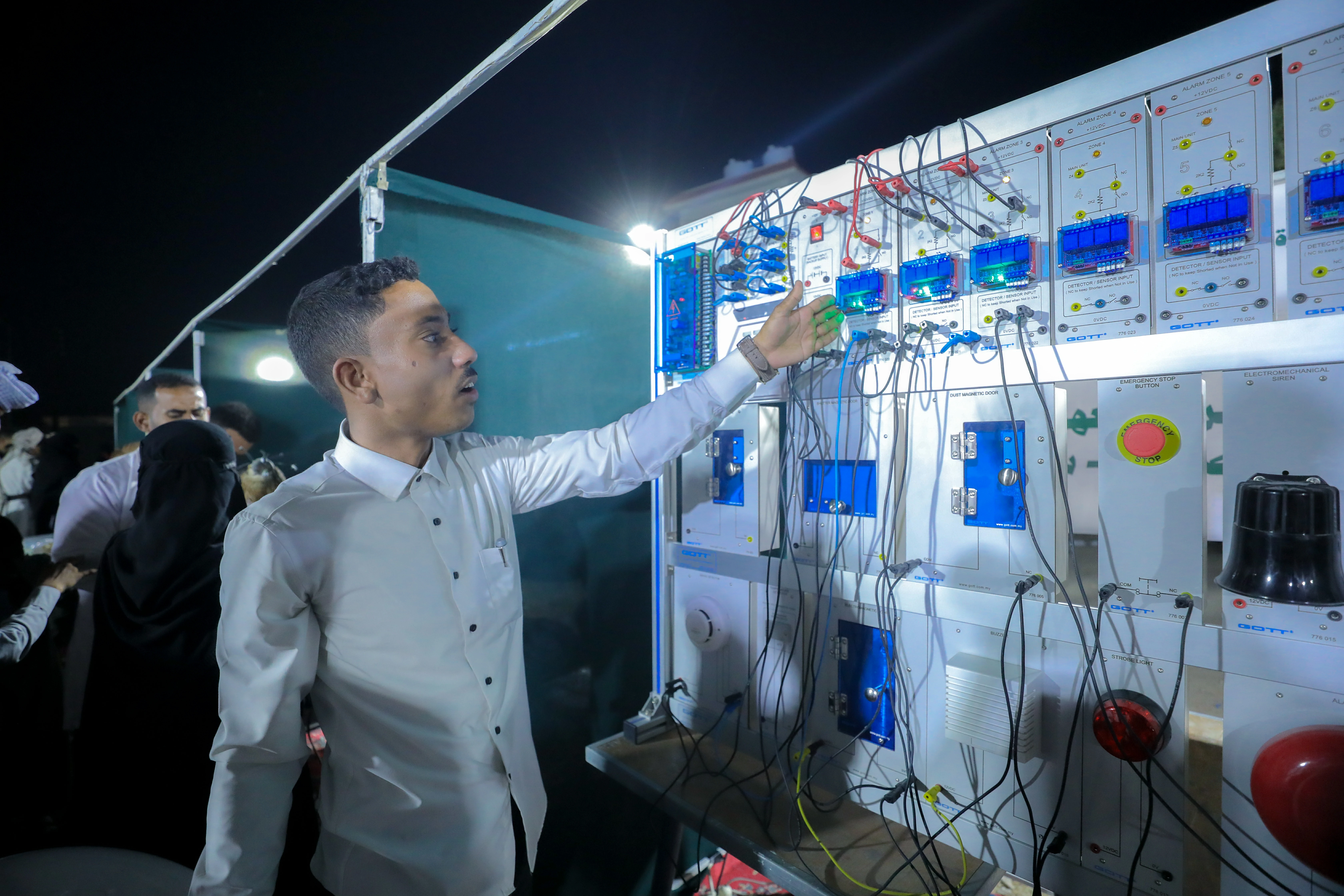 مشروع تعزيز الوعي المجتمعي بأهمية التعليم الفني والتدريب المهني - مهرجان الشارع - سيؤن 