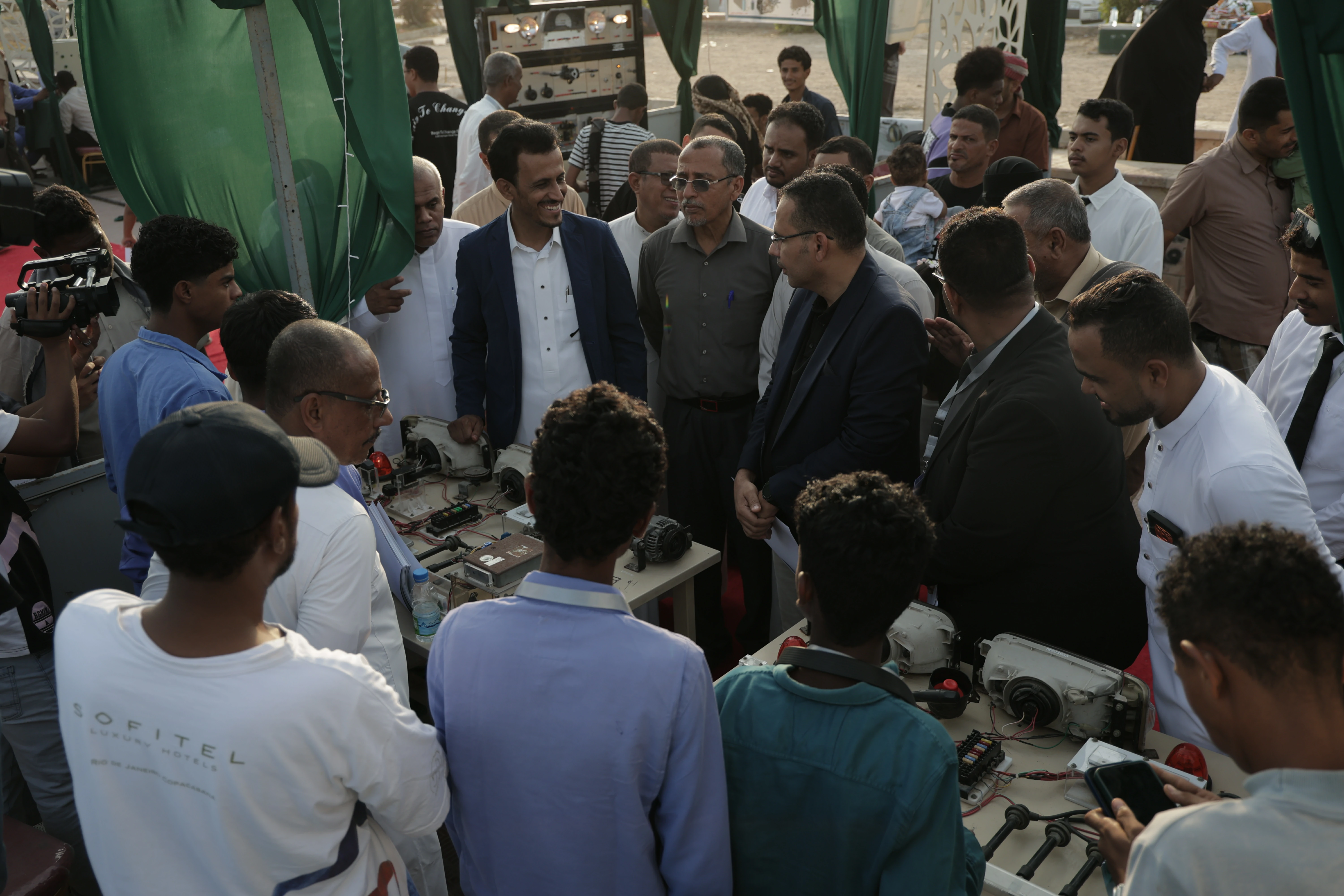 مشروع تعزيز الوعي المجتمعي بأهمية التعليم الفني والتدريب المهني - مهرجان الشارع - المكلا  