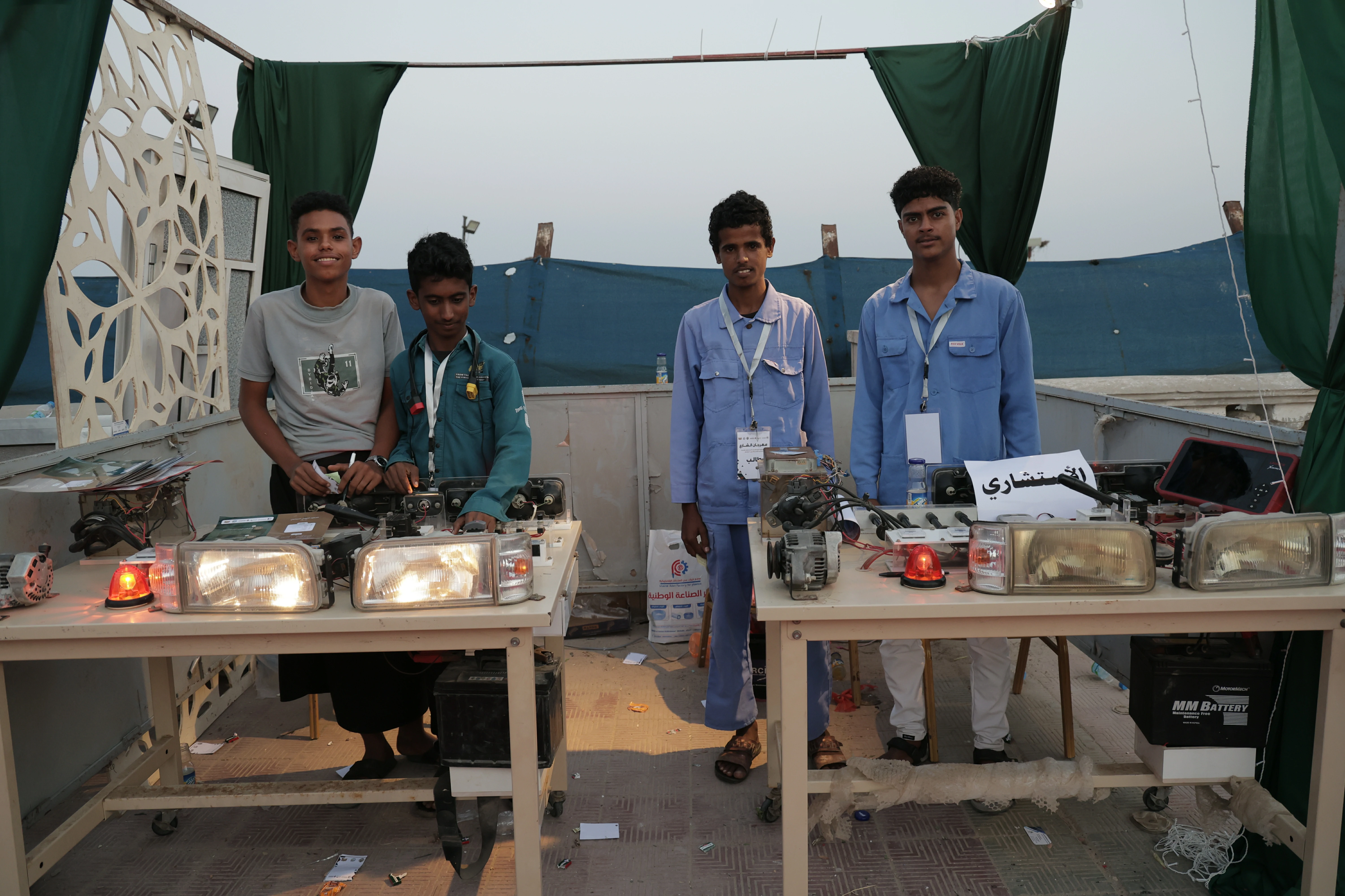 مشروع تعزيز الوعي المجتمعي بأهمية التعليم الفني والتدريب المهني - مهرجان الشارع - المكلا  