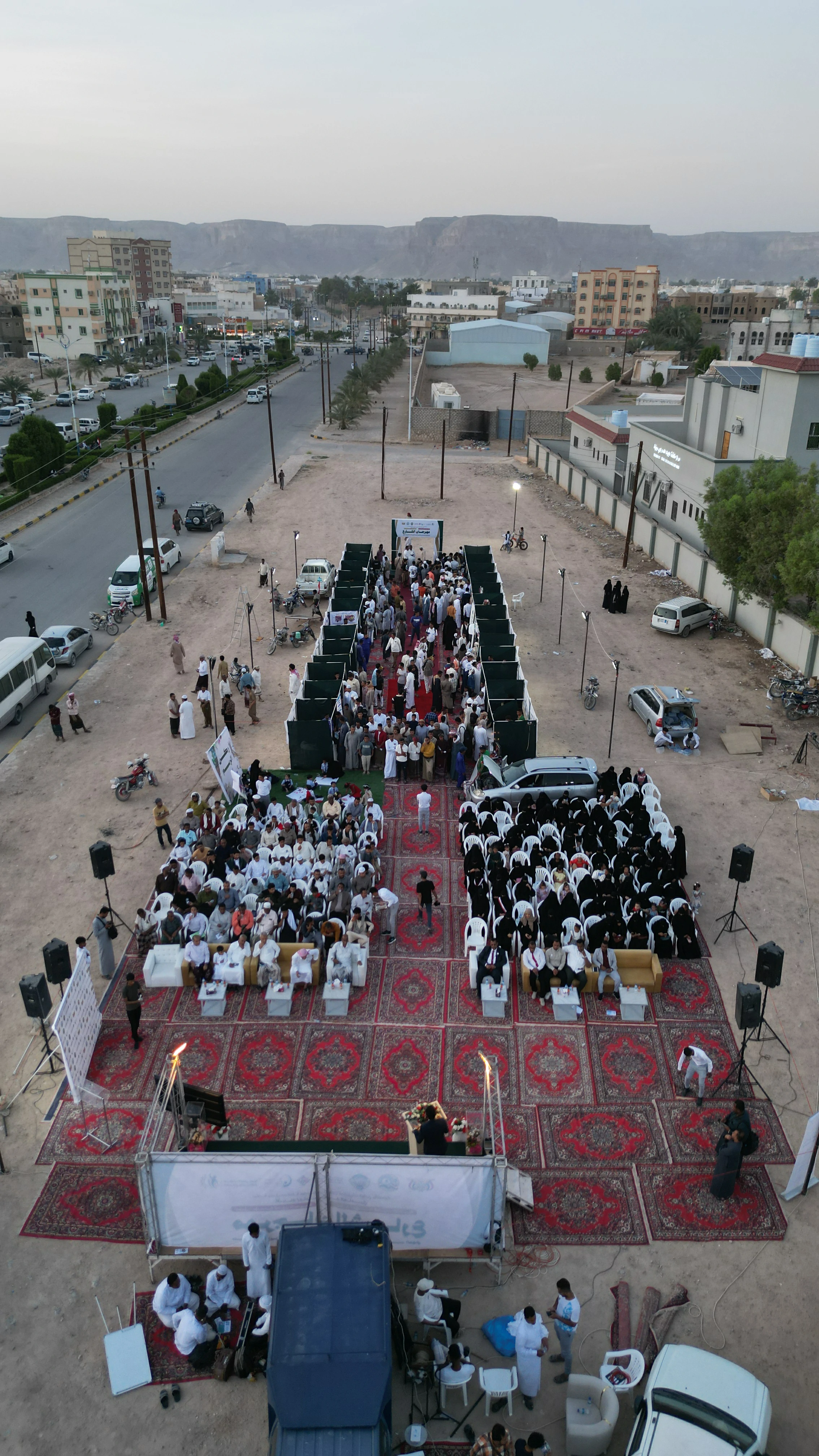 مشروع تعزيز الوعي المجتمعي بأهمية التعليم الفني والتدريب المهني - مهرجان الشارع - سيؤن 