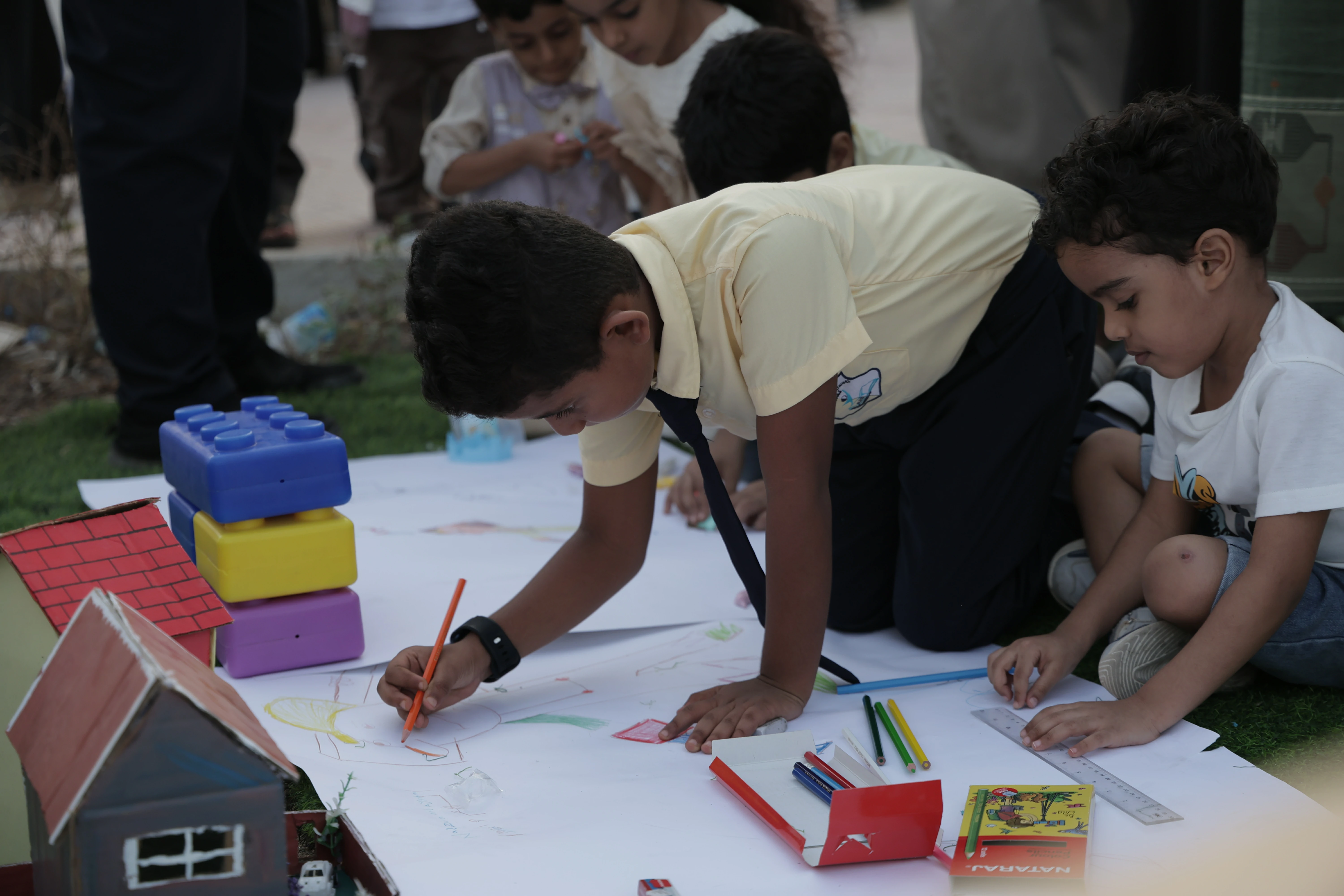 مشروع تعزيز الوعي المجتمعي بأهمية التعليم الفني والتدريب المهني - مهرجان الشارع - المكلا  