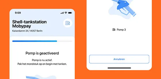 Eenvoudig betalen via de app