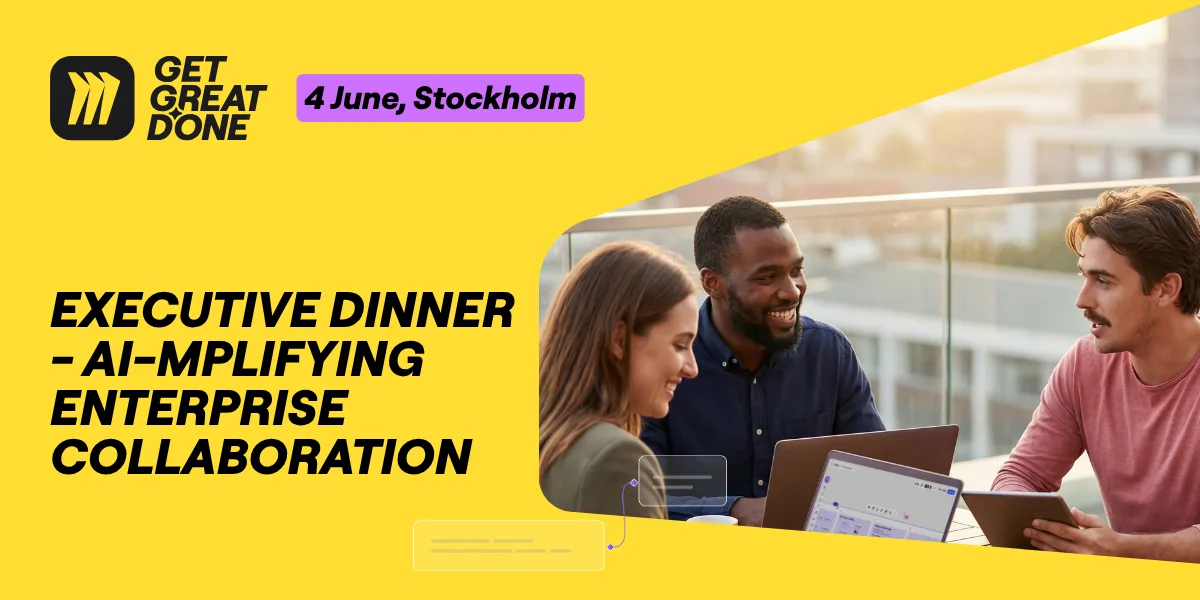 (Header) Executive Dinner - AI-mplifying Enterprise Collaboration
