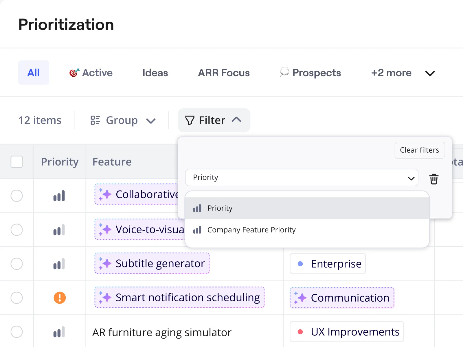 มุ่งเน้นไอเดียที่ใช่