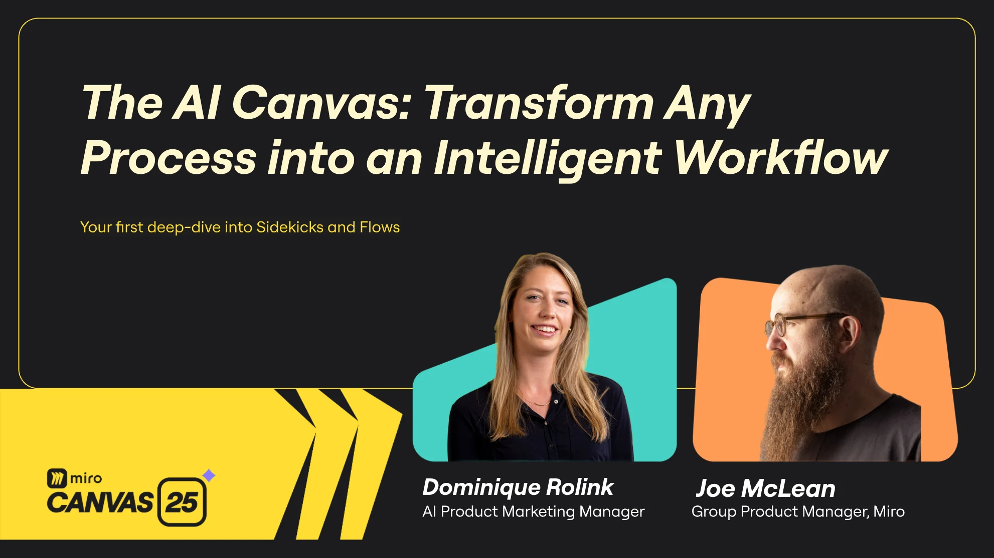 Transform process into intelligent workflow on your AI canvas