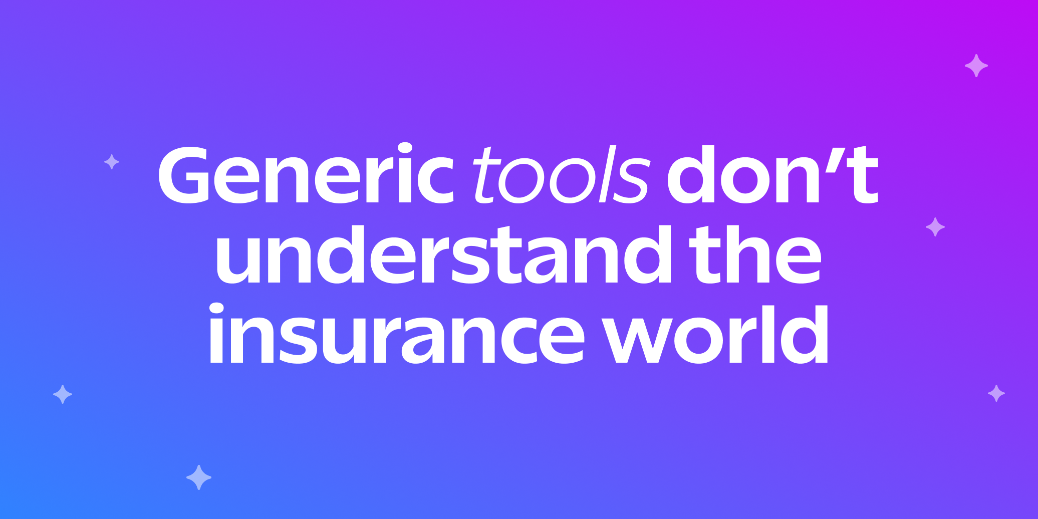 Insurance AI tools