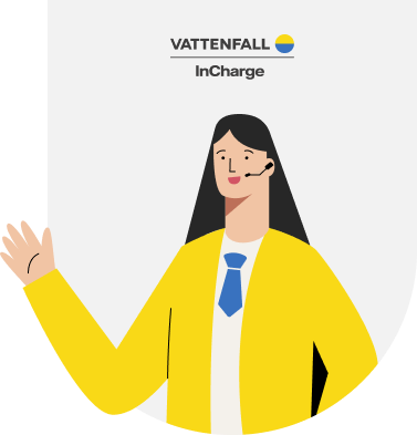 Vattenfall InCharge customer service image