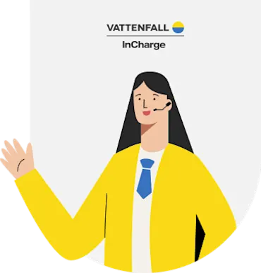 Vattenfall InCharge customer service image