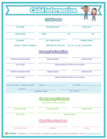 Parent Information Sheets - Free Templates | HiMama