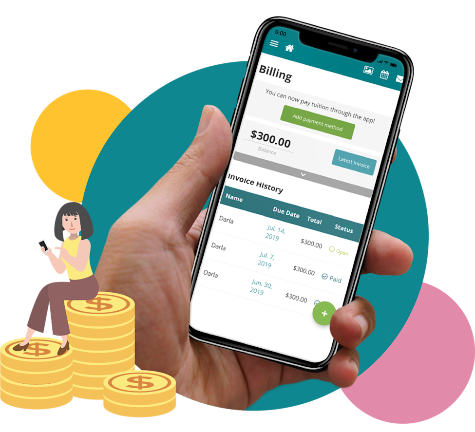 Child Care Billing Software Features HiMama