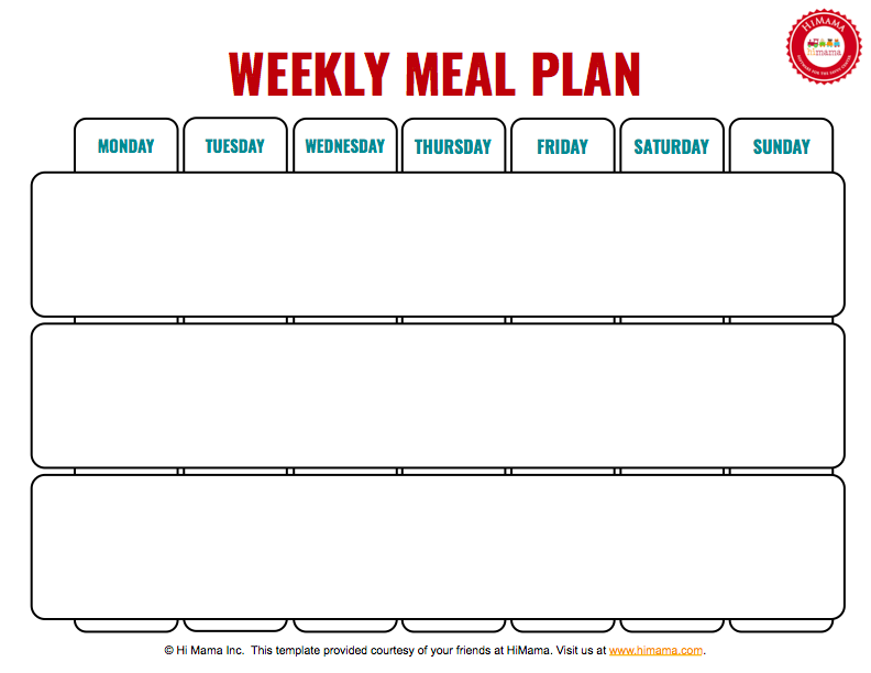 Daycare Menu | Templates | Lillio daycare-menu-templates-lillio