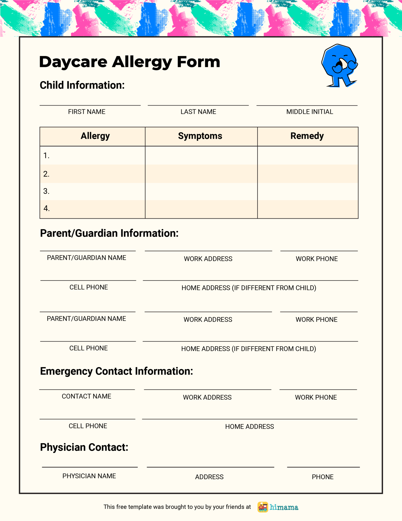 daycare-allergy-form-free-templates-himama