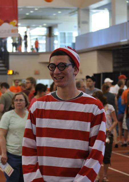 An unrelated camera captured this photo of me. It gives more context to the scene in the software screenshot.