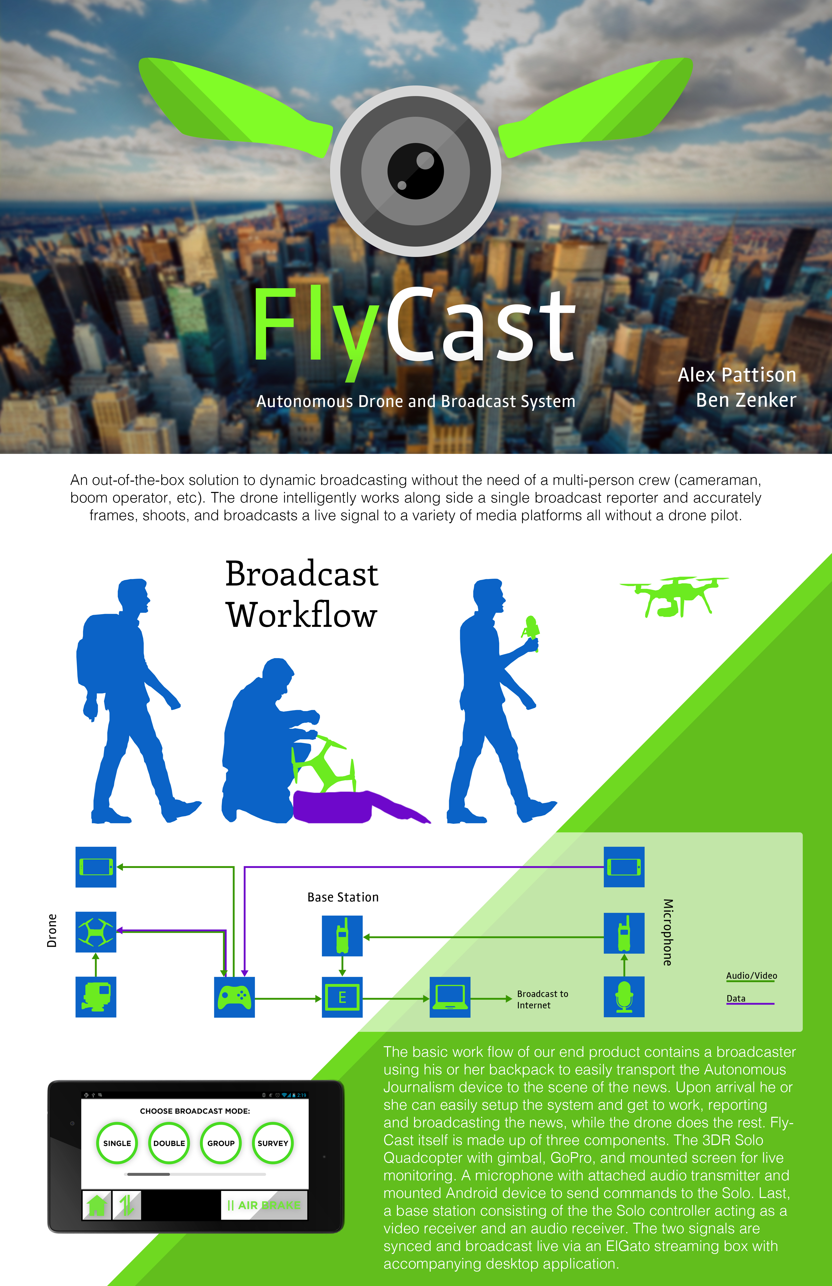 This was presented at the 2016 NAB Show along with other Senior Projects from the Motion Picture Science program.