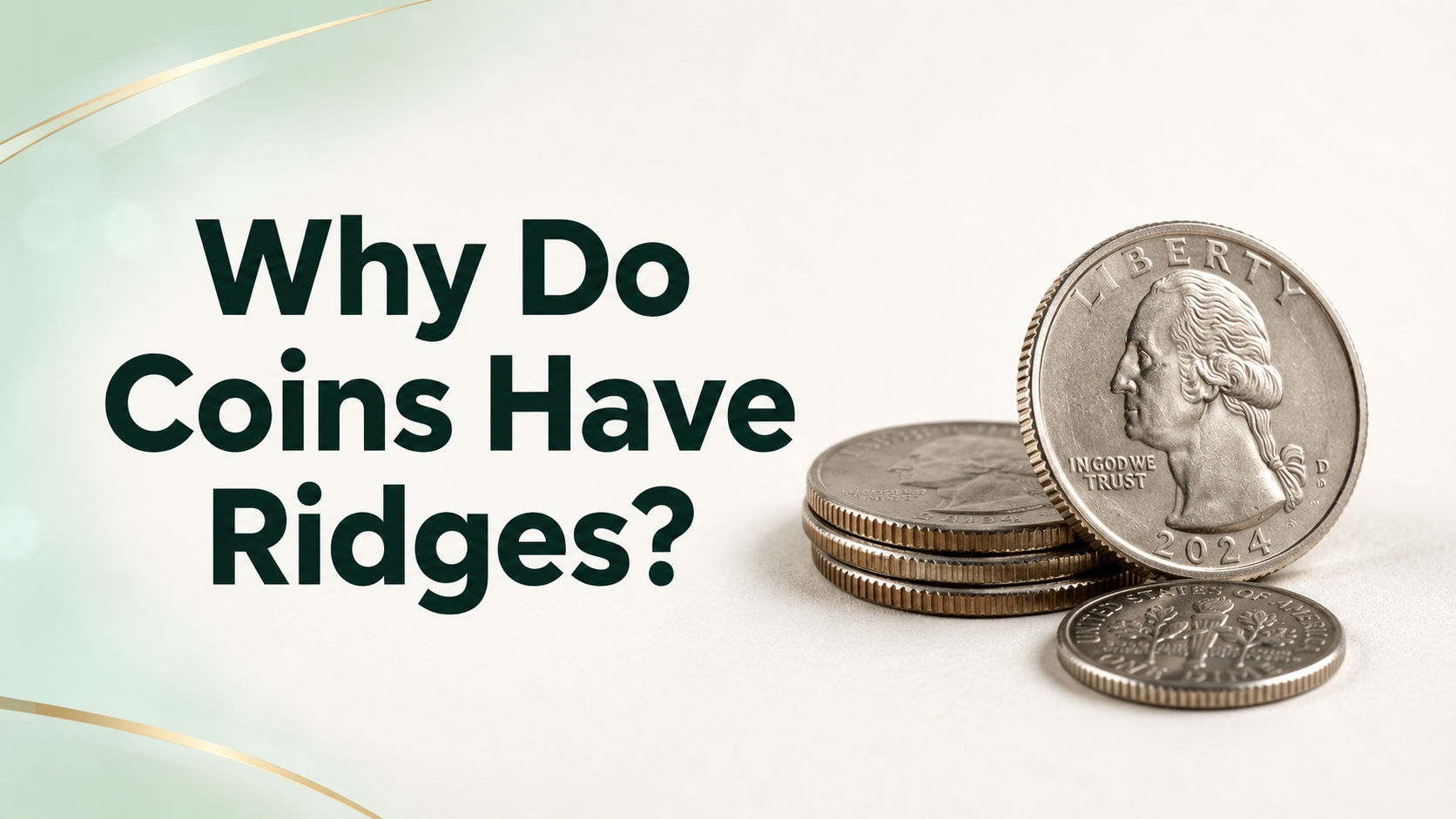 Why Do Coins Have Ridges? Reeded Edges Explained