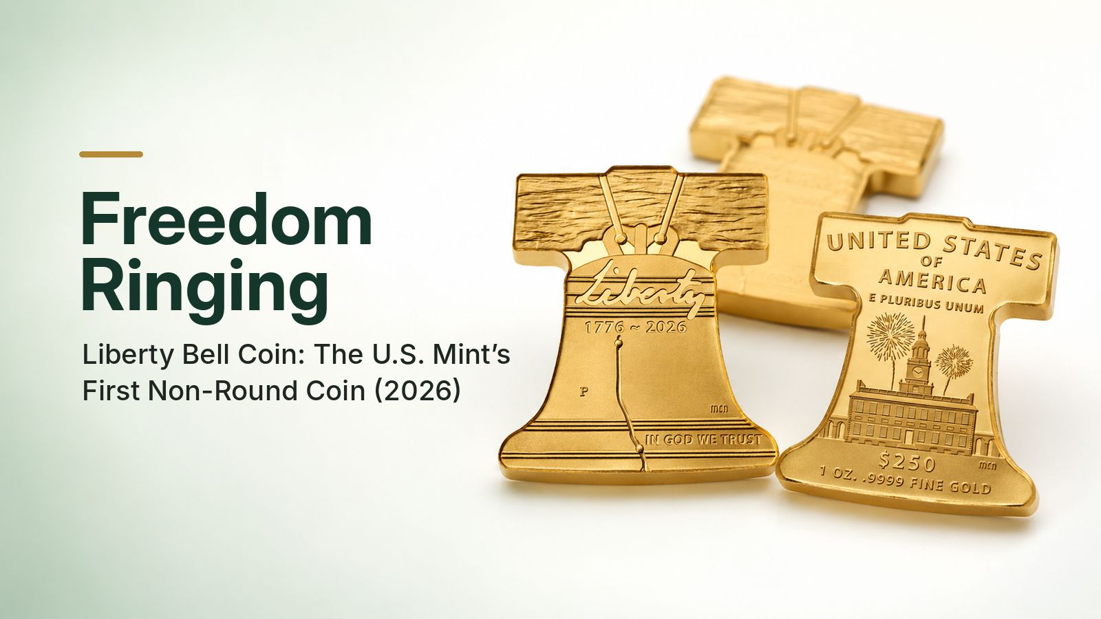 Liberty Bell Shaped Coin: The First Non-Round US Coin in a Century