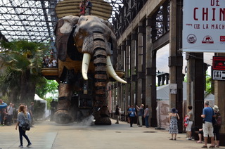 Der mechanische Elefant in Nantes