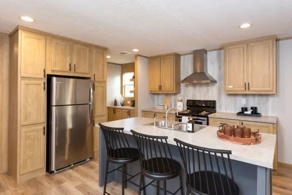 Check out the kitchen in the Sydney mobile/manufactured/modular home.