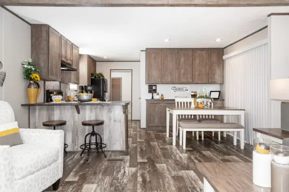 Check out the kitchen in The Anniversary 76 mobile/manufactured/modular home.