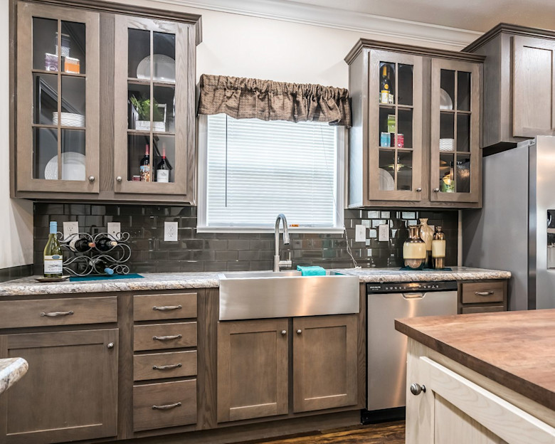 prefabricated home cabinet options