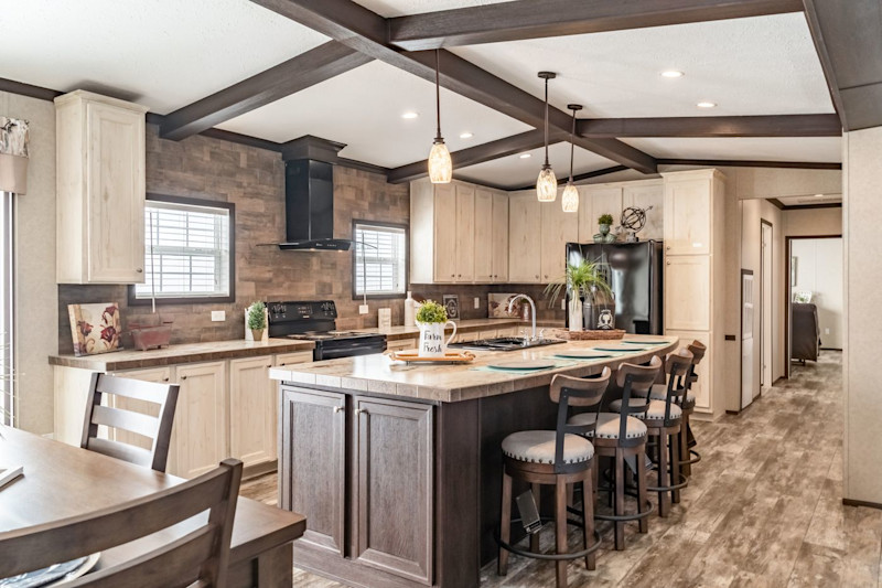 Modern Log Cabin Style Manufactured Homes Clayton Studio