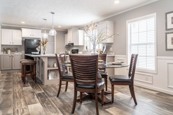Take in the view in the 4602 Rocketeer 2 7028 home with a beautiful cream color pallet, wood style floors and gorgeous kitchen island. 