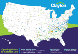2023 Clayton Locations Map