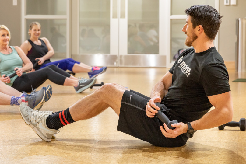 Team Members are provided access to classes and guidance on their fitness journey