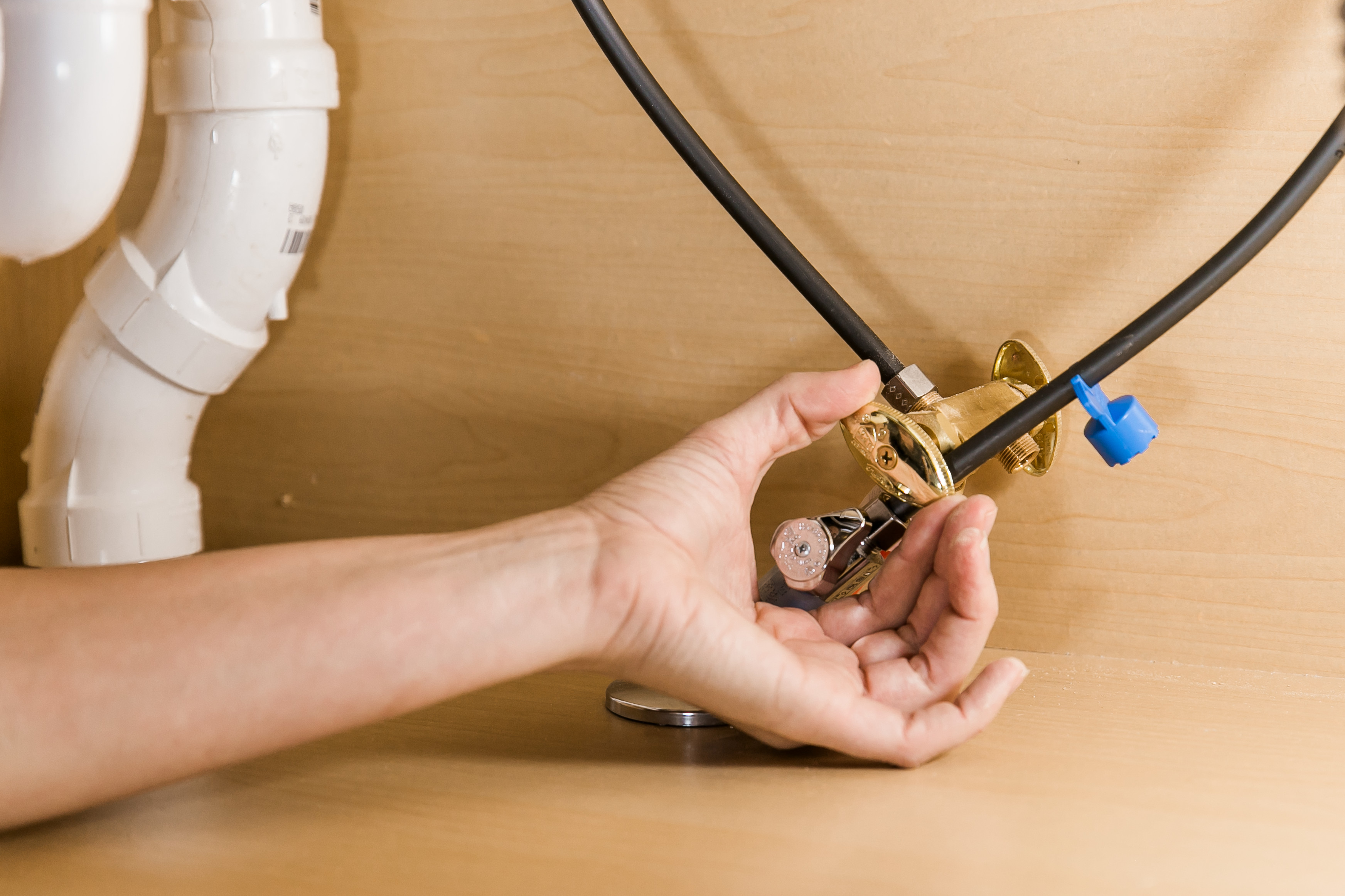 Refrigerator Water Line Shut-off Valve: Where to Find It