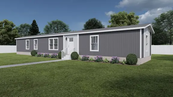 The [model name] features a spacious open floor plan.