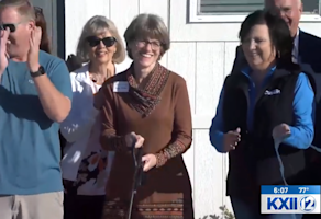 Keys to hope: New donated home opens doors for Grayson County family