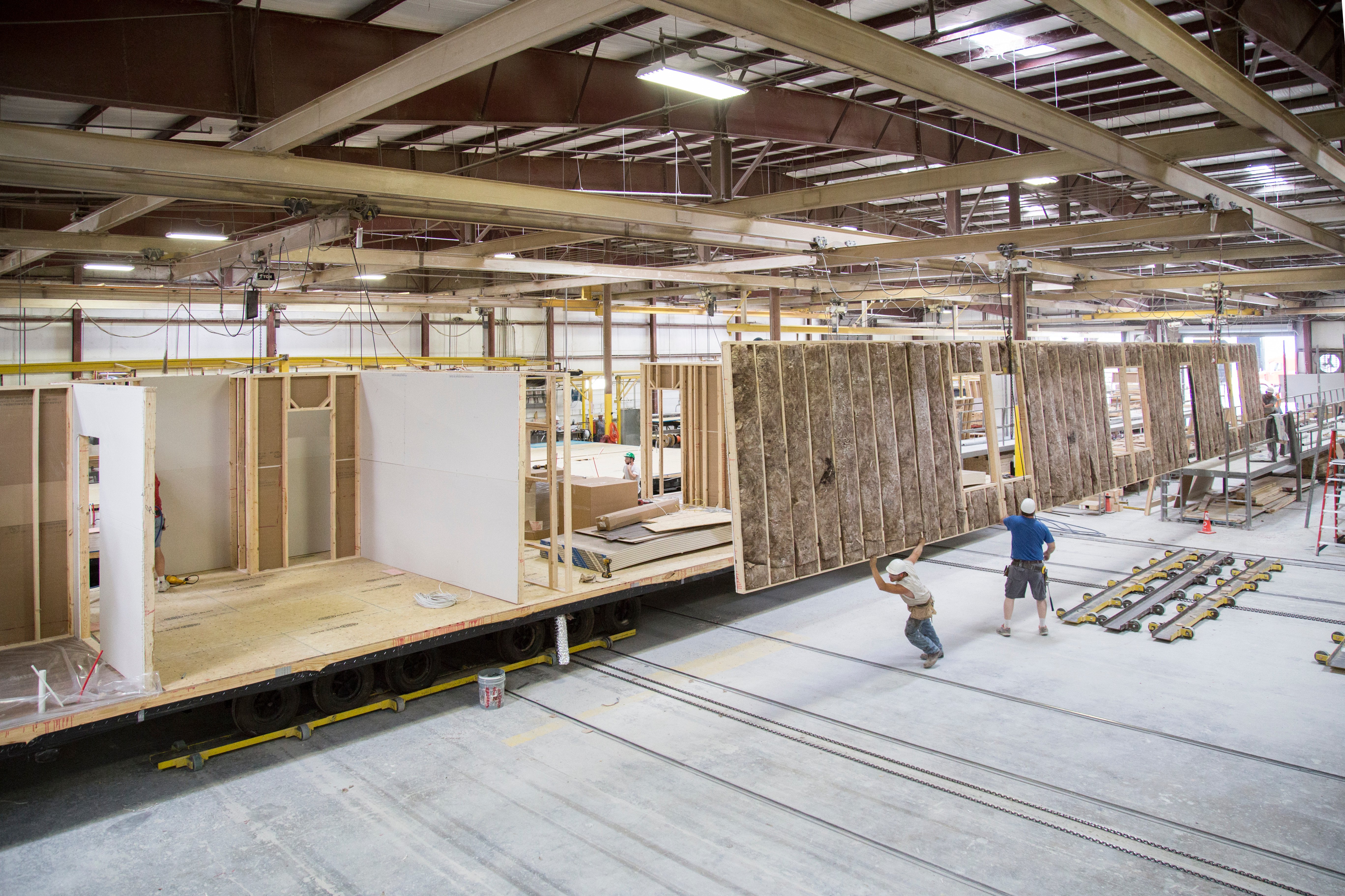 How Far Apart Are Ceiling Joists In A Mobile Home Shelly Lighting   Construction 047 