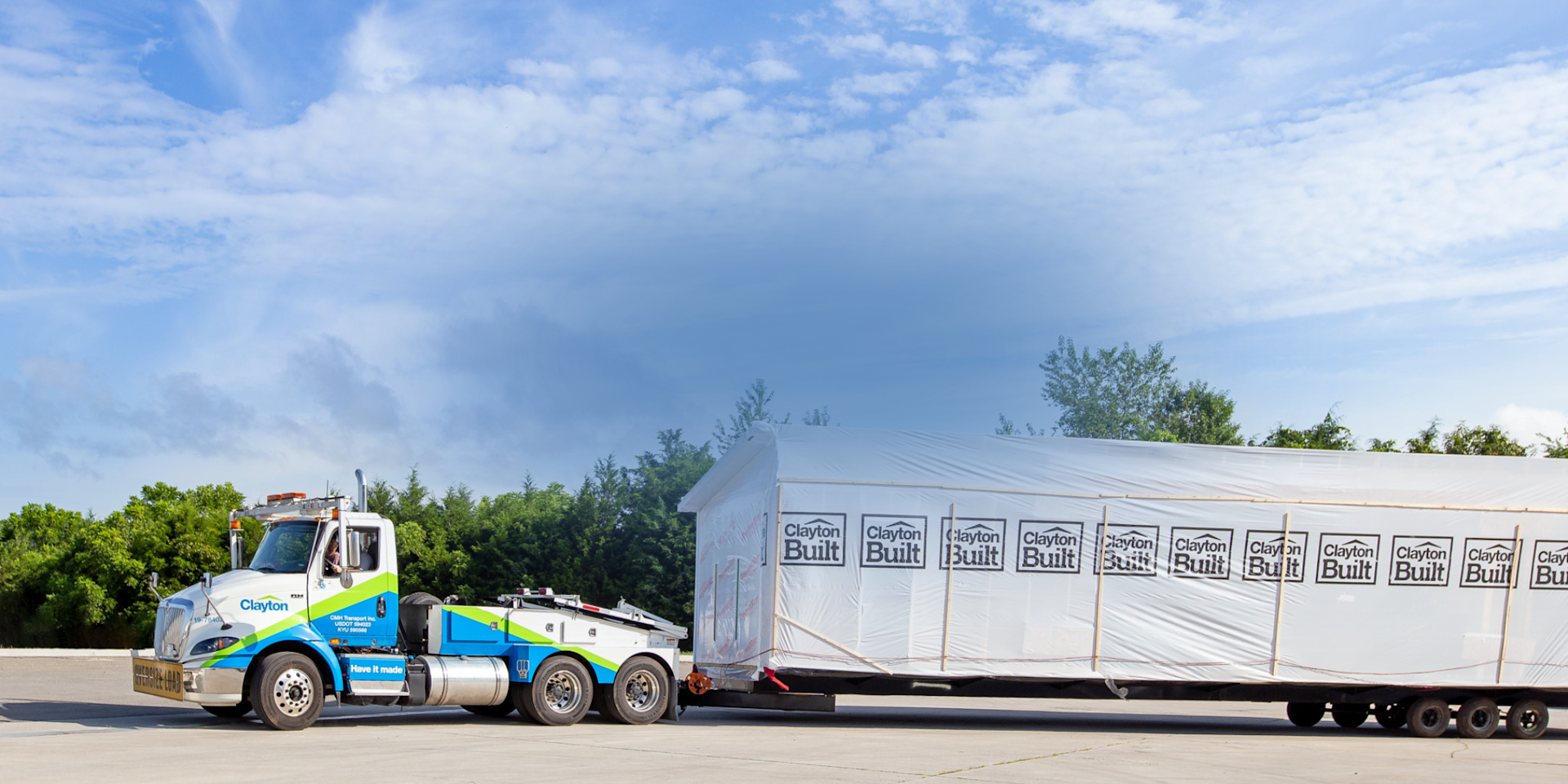 Clayton Connect transportation driver prepares for a safe home delivery.
