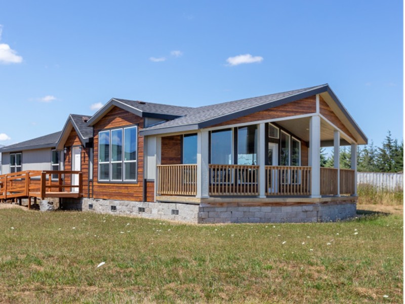 Log Cabin Style Manufactured Homes