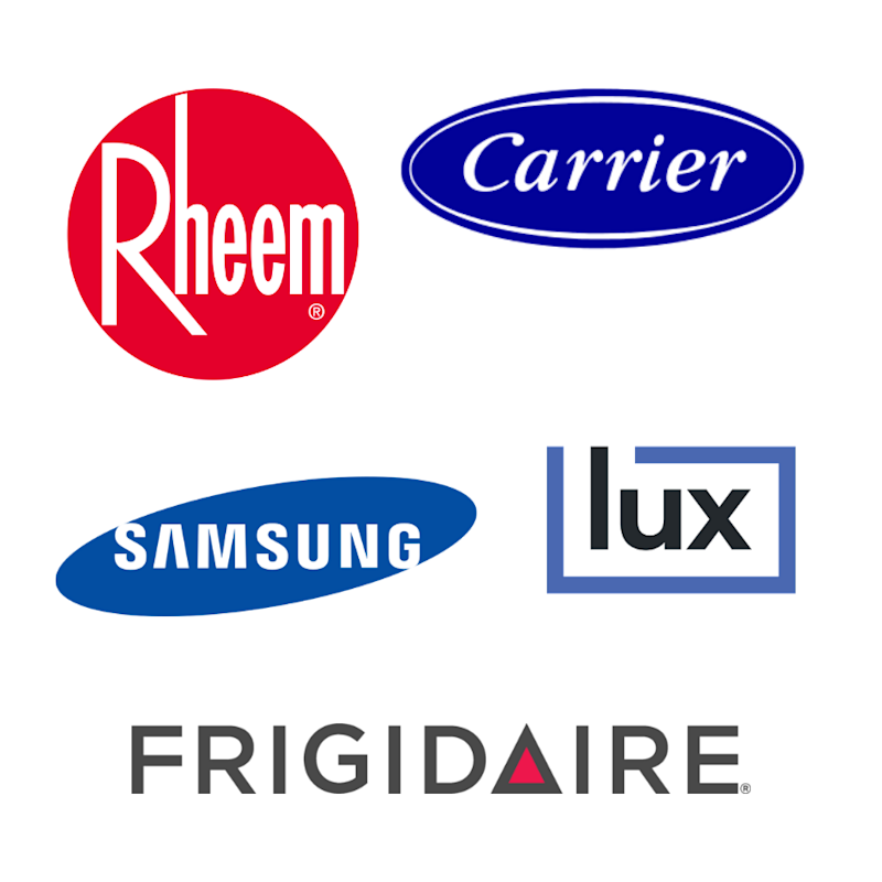 We partner with well-known brands like Carrier®, Rheem® and Frigidaire® to provide energy-saving home features that help provide a low annual cost of homeownership.
